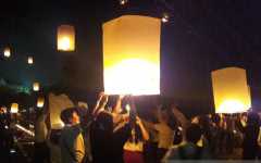 2.000 lampion diterbangkan dalam perayaan Waisak di Borobudur Magelang